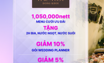 The Myst Đồng Khởi - Không gian nghệ thuật cho tiệc cưới cao cấp - Blog Marry